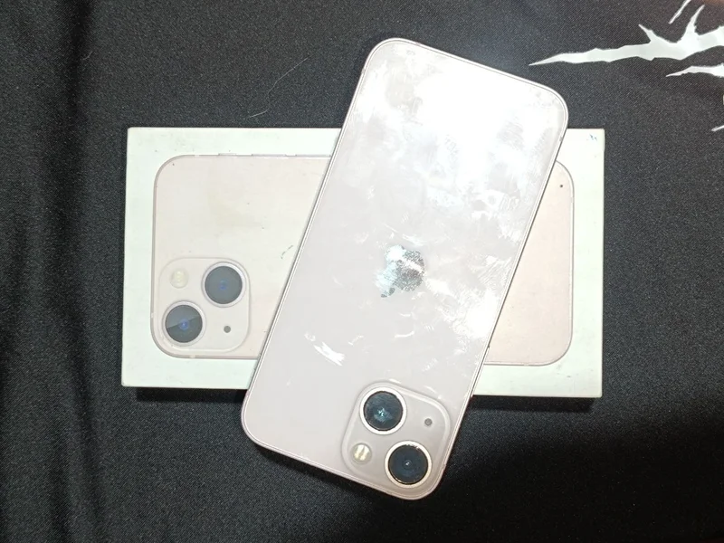 iPhone 13 mini 128GB розовый — modem, loudspeaker