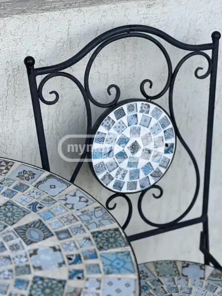 Столик для террасы — fire screen, plate rack
