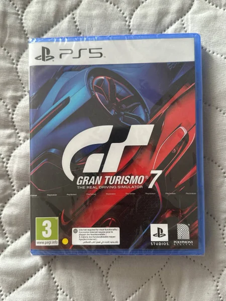 Игра PS5 Gran Turismo 7 запечатанная — comic book, scoreboard