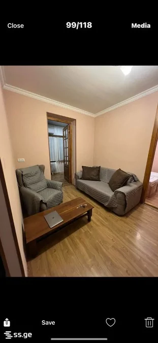 2-комнатная квартира. Абанотубани
