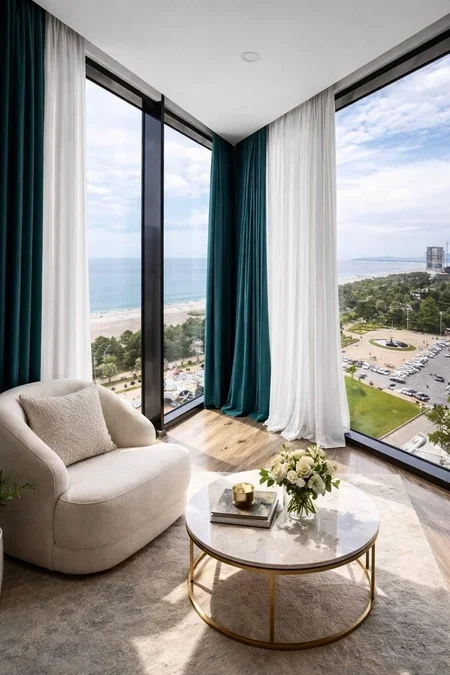 Bellevue Residence : 2-комнатные, 60,0 кв.м | Карты.ге