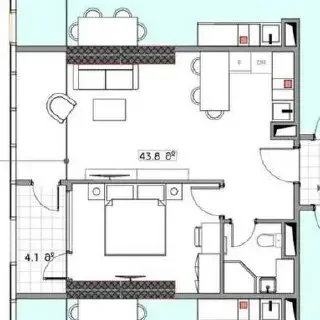1+1 на Zhiuli Shartava Avenue ხიმშიაშვილის უბანი