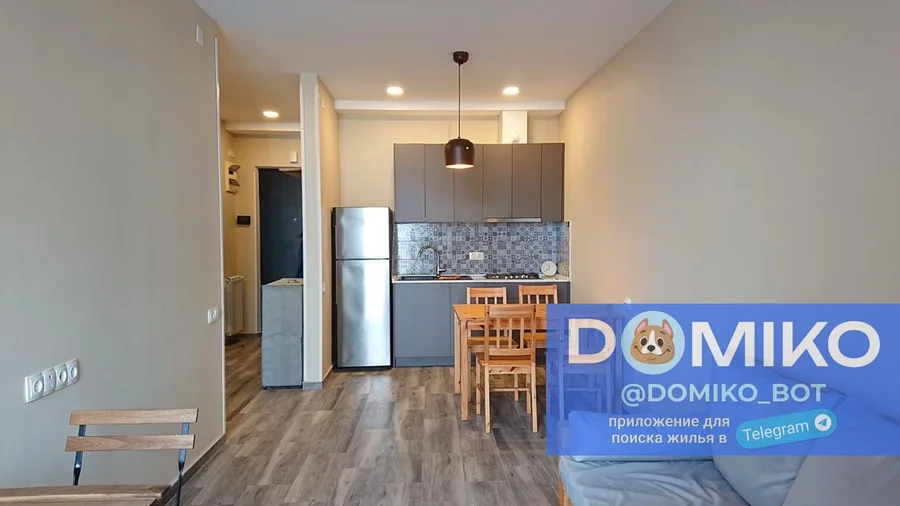 1+1 room, 56 m² apartment