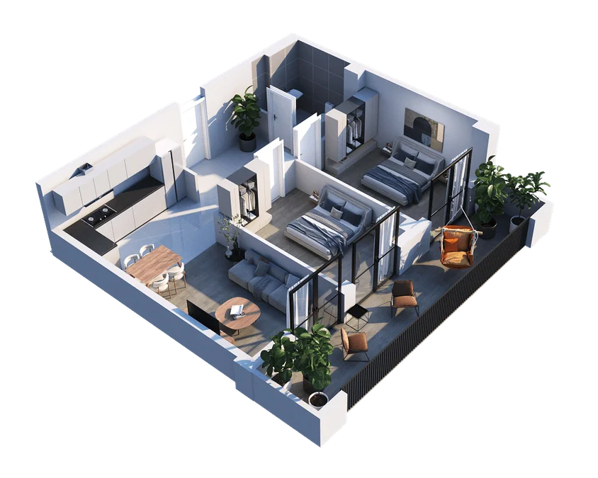 3 room flat for sale. Nadzaladevi