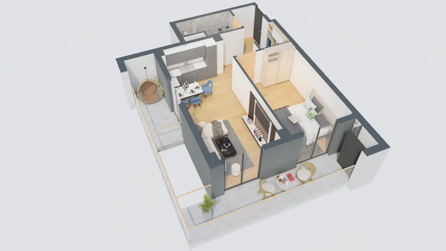 2 room flat for sale. Varketili