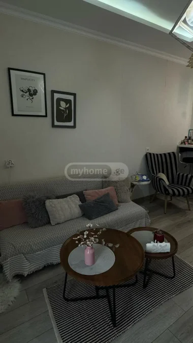 1+1 на Bagrationi Residence Batumi Selim Khimshiashvili Street 20 რუსთაველის უბანი