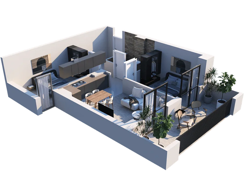 3 room flat for sale. Nadzaladevi