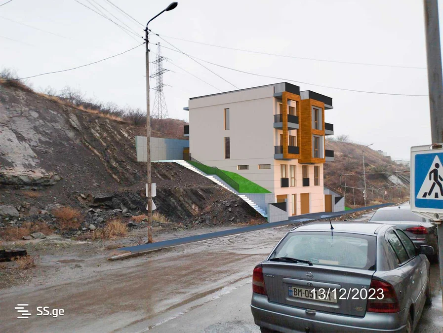 Участок 367 кв.м с готовым проектом на Сабуртало, $160000