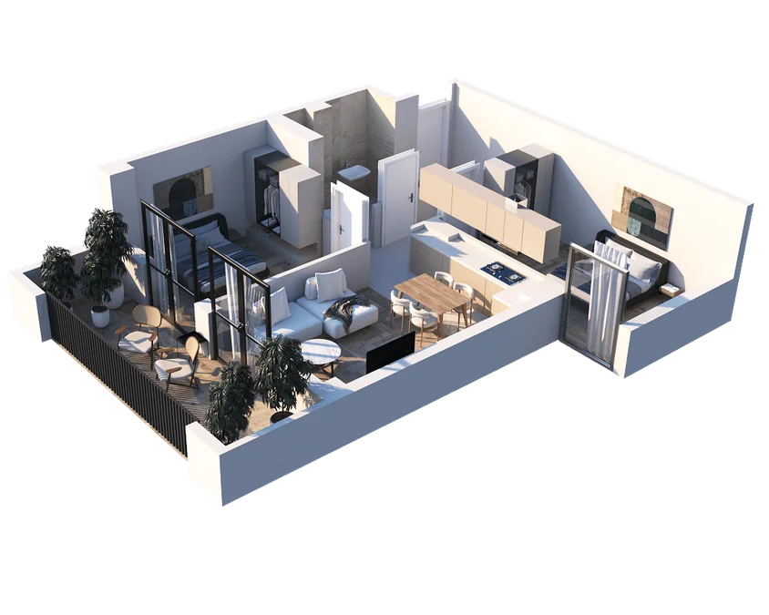3 room flat for sale. Nadzaladevi