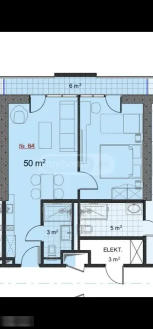 1+1 на Zhiuli Shartava Avenue 24 ხიმშიაშვილის უბანი