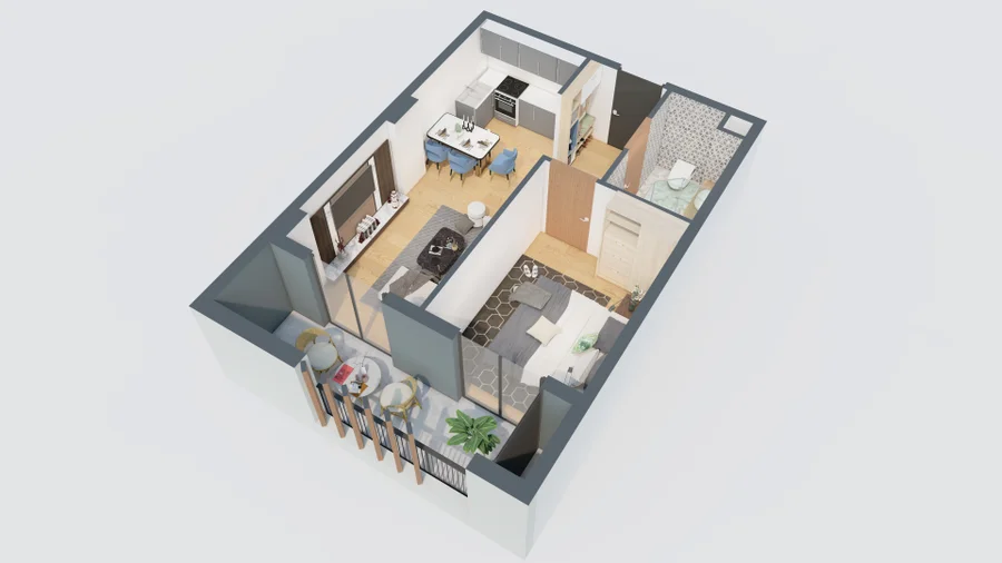 2 room flat for sale. Varketili