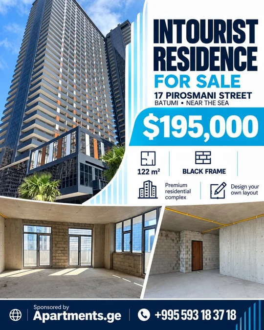 Кв.м в Intourist Residence, $195,000
