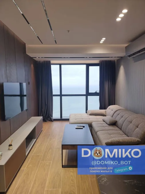 Квартиру 1+1 с прямым видом на море и премиальным ремонтом в комплексе Porta Tower