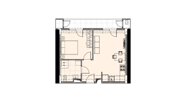 2 room flat for sale. Samgori