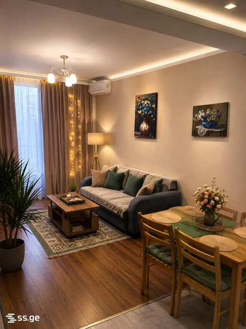 2 room Flat Daily rent. Gldani