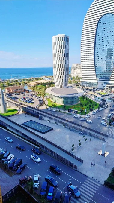 Студия в Орби Сити, вид на море