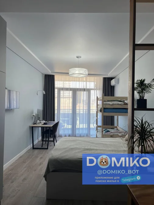 Студия, квартира площадью 38,1 м²