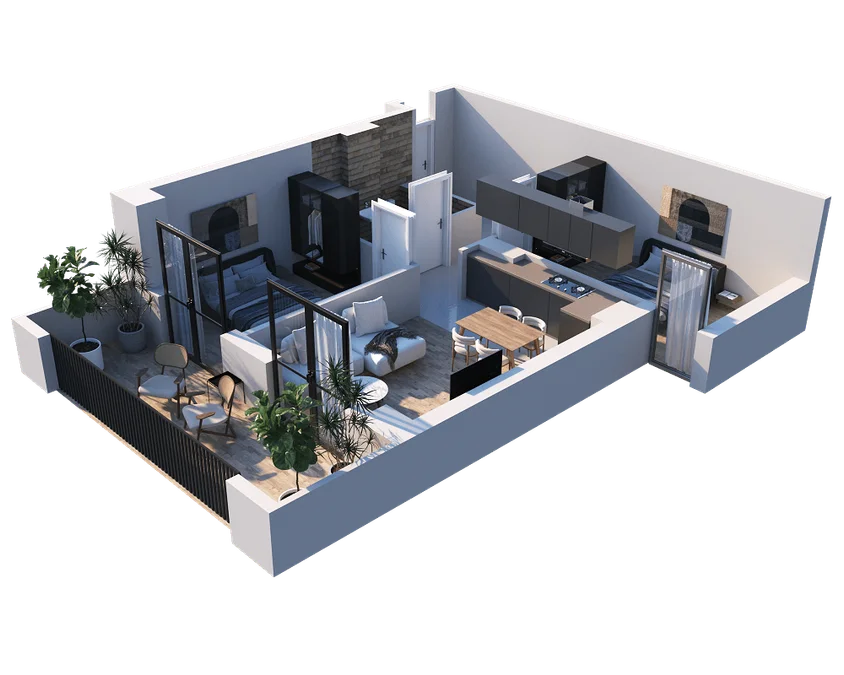 3 room flat for sale. Nadzaladevi