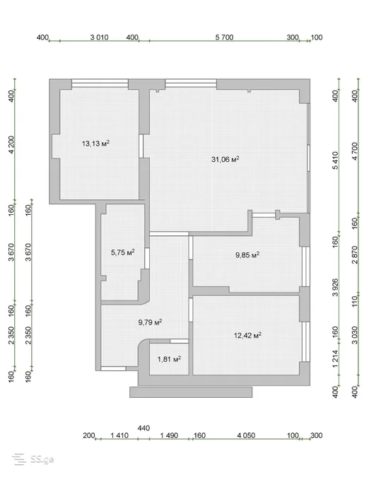 3 room Flat For Sale. Vake