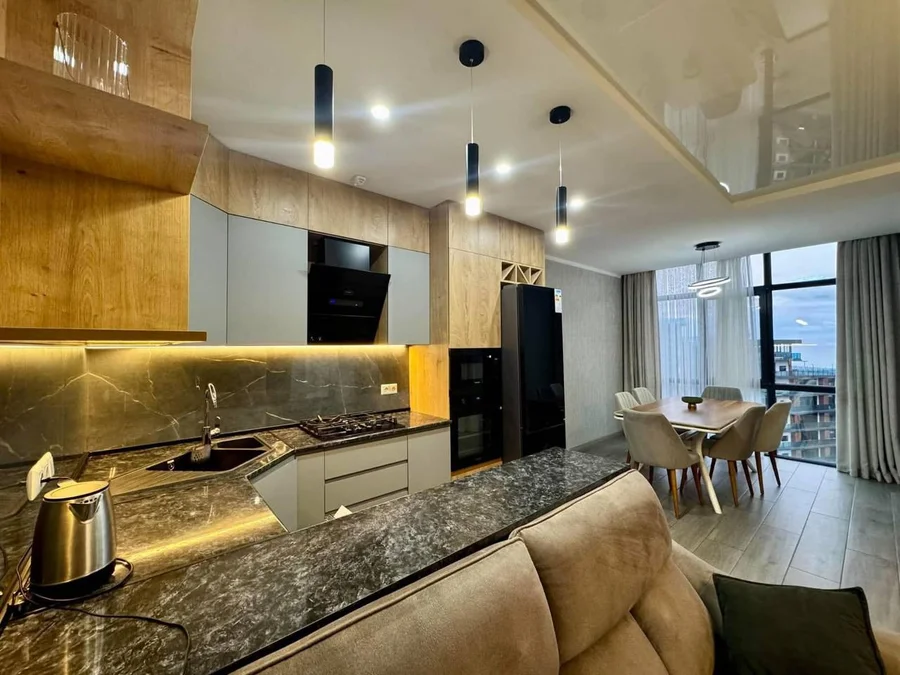 2+1, 90 м², вид на море, район МетроСити, $1300