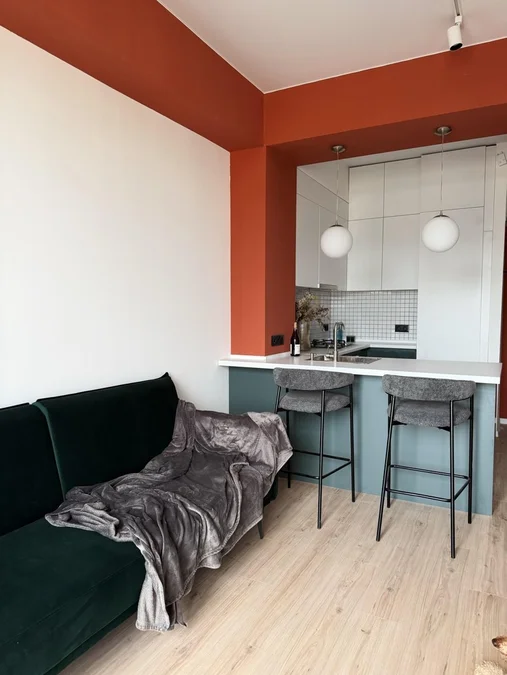 Apex Nutsubidze: 2-комнатная, 44.1 м²