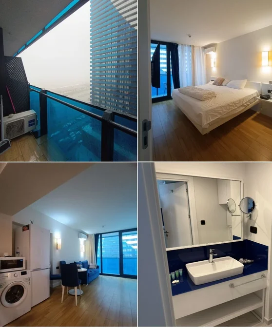 1+1 в Orbi City, блок А, $63,000