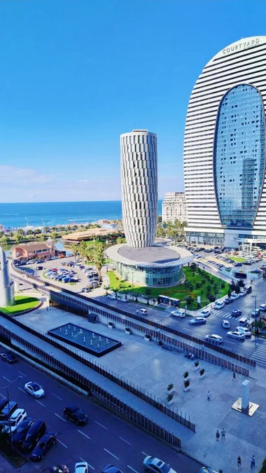 Студия в Орби Сити (блок D1) посуточно, вид на море
