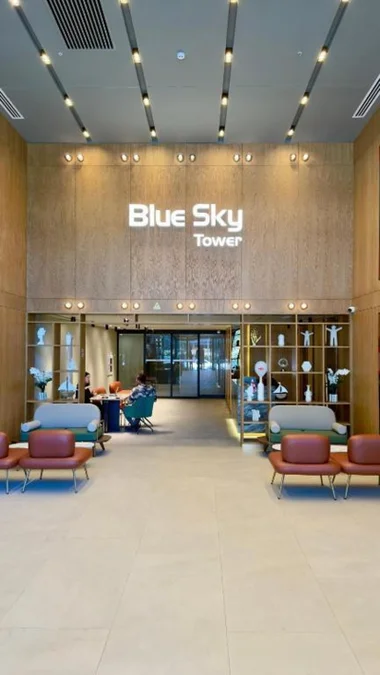 Студия 32 кв.м в BlueSky Tower