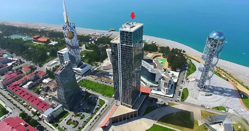 Студия на Porta Batumi Tower ეგნატე ნინოშვილის ქუჩა 2 Old Batumi District