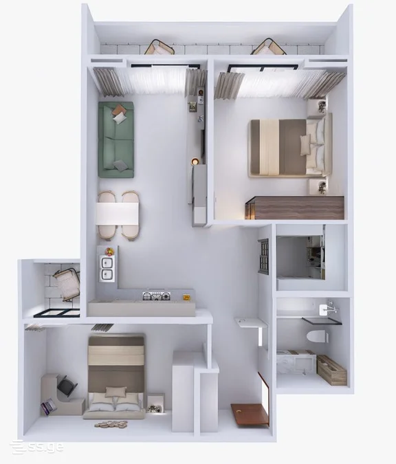 Коммерческое помещение на Intourist Residence улица Пиросмани 17 Airport District