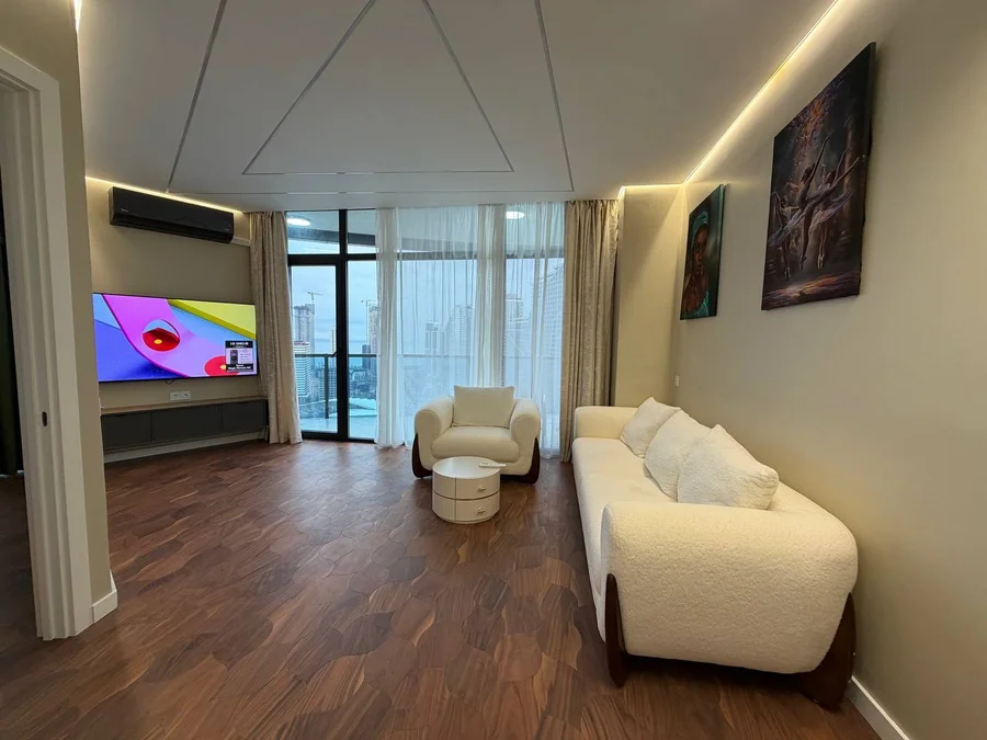 /1 продается 2+1 -$270000 BagrationiResidence Багратиони Грузия премиумремонт виднастадион трехкомна