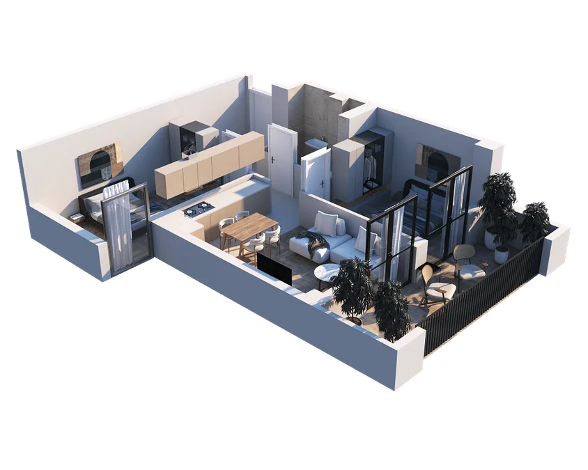 3 room flat for sale. Nadzaladevi