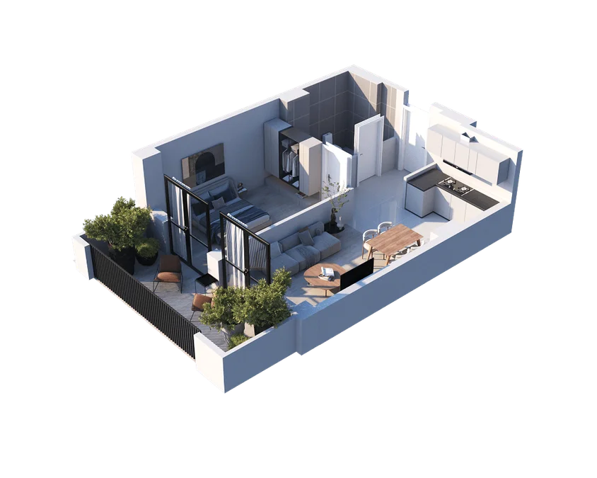 2 room flat for sale. Nadzaladevi