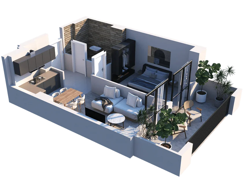 2 room flat for sale. Nadzaladevi