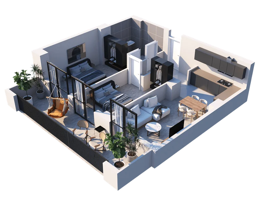 3 room flat for sale. Nadzaladevi