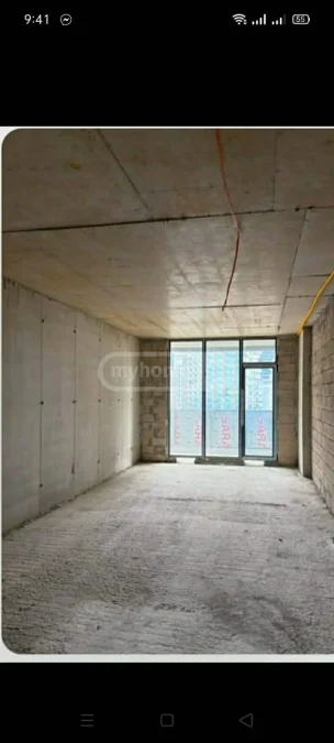 Студия 36.2 кв.м в черном каркасе на Новом Бульваре, $48,000