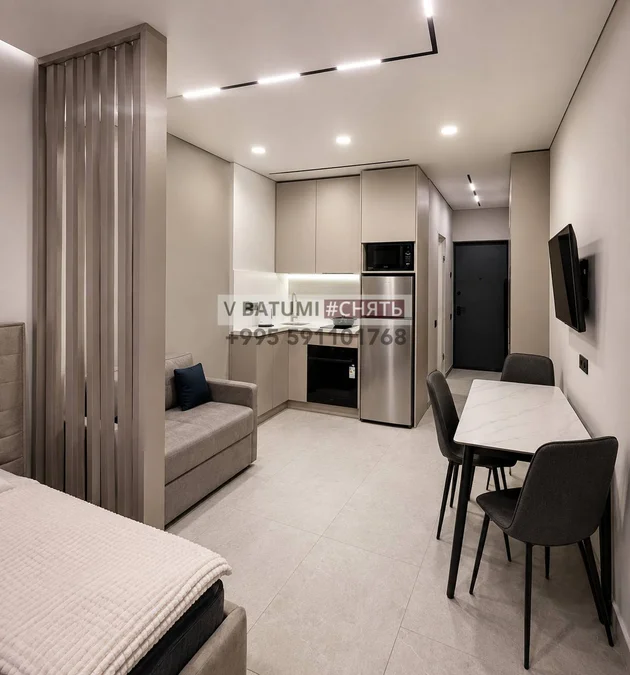 Студия на NBG Beach Panorama ანგისის ქუჩა 10 Airport District