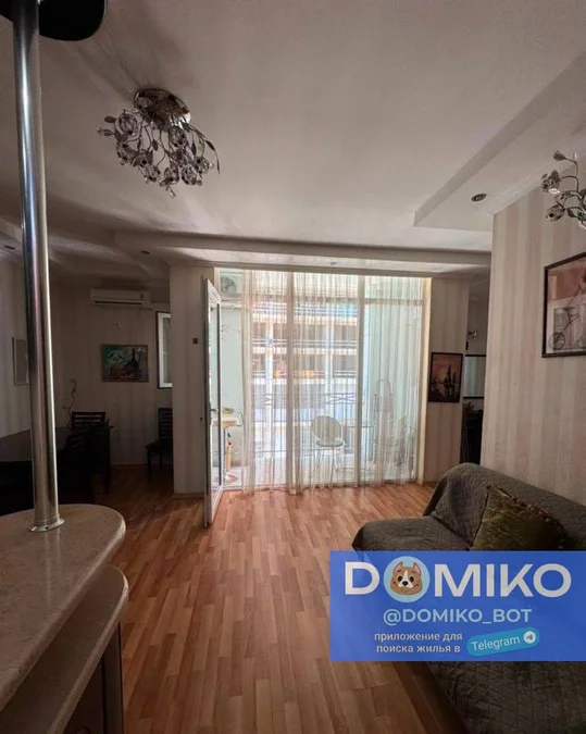1+1 room, 52 m² apartment