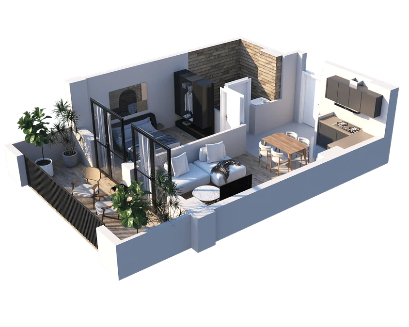 2 room flat for sale. Nadzaladevi