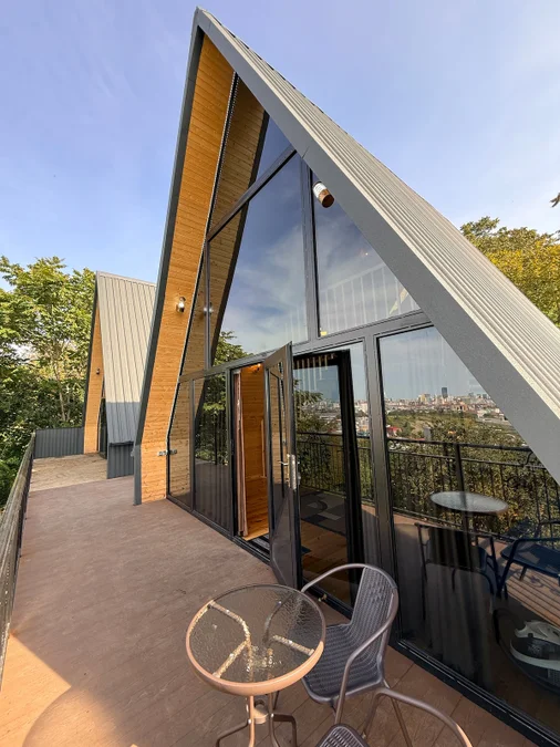 Мурман - A-frame, панорамный вид на