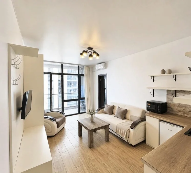 Black Sea Towers: 3-комнатная, 68.0 м²