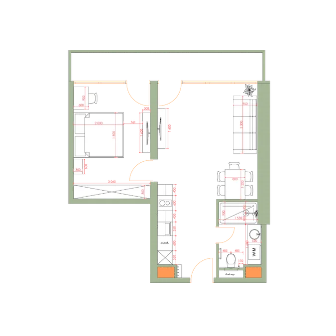 Студия на Bagrationi Residence Batumi Bagrationis Shes. 53 Bagrationi District