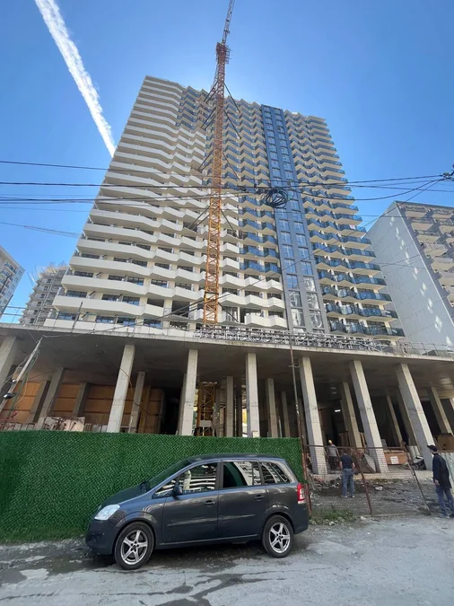 Срочно продается 1+1 -$54395 -$1150/м² WestPoint Ангиса Грузия двухкомнатная квартира черныйкаркас нед
