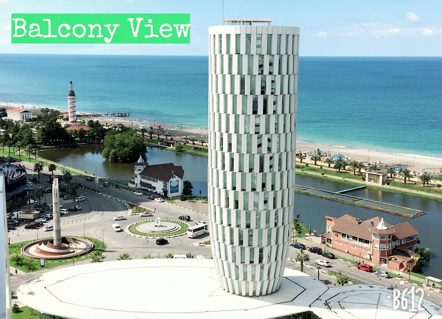 Студия с панорамным видом на море!