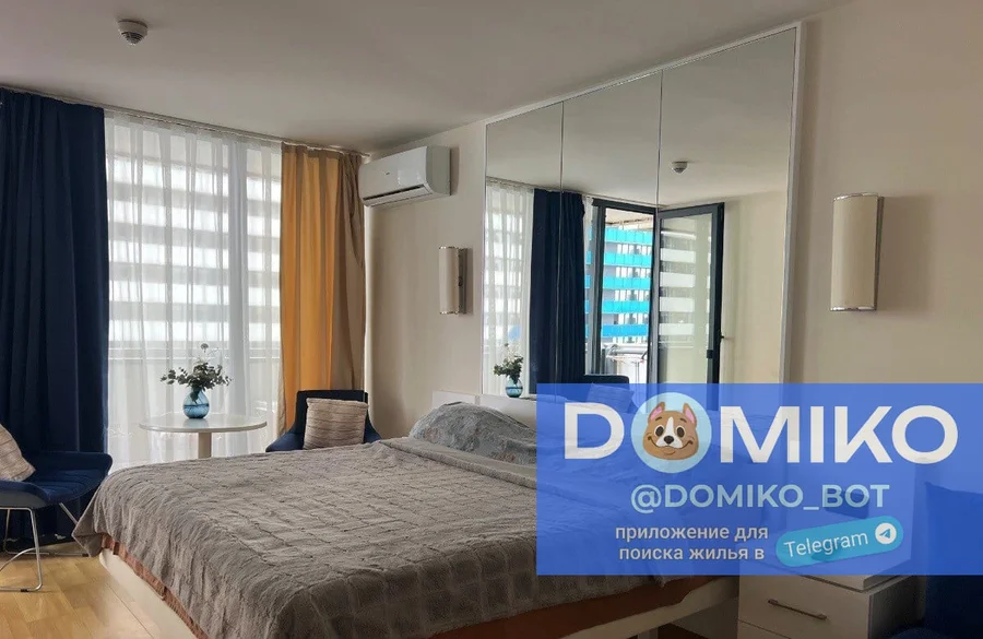 Студия, квартира 34 м²