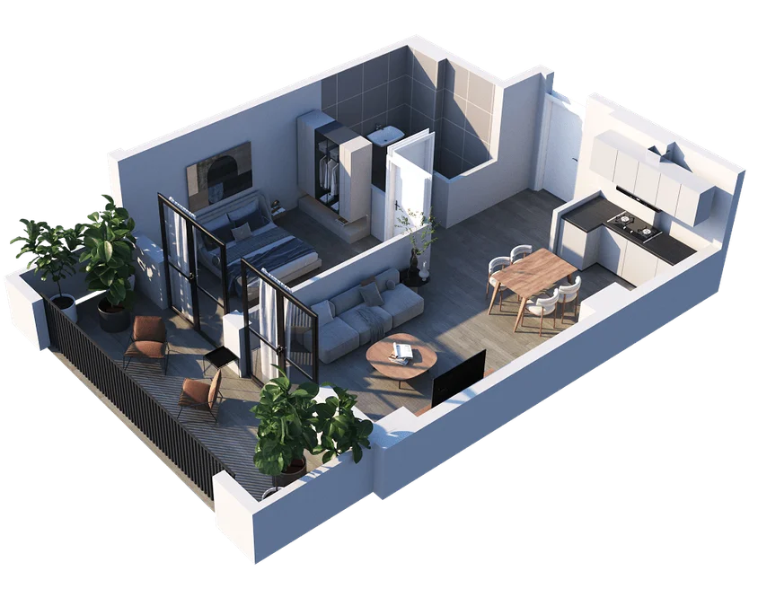 2 room flat for sale. Nadzaladevi