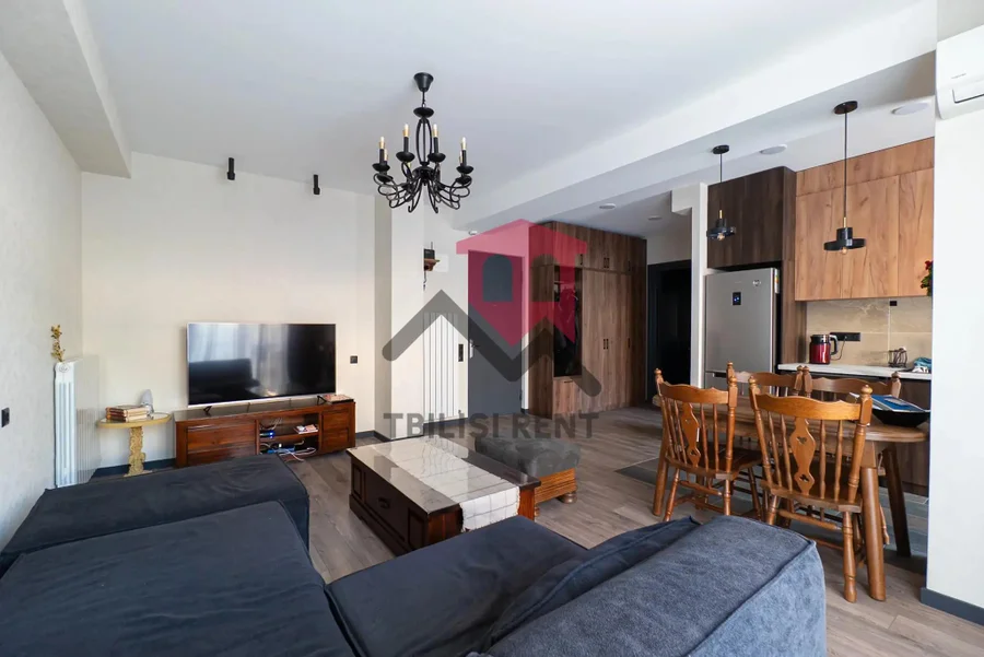 2-комнатная квартира в Вашлиджвари, 60 м²