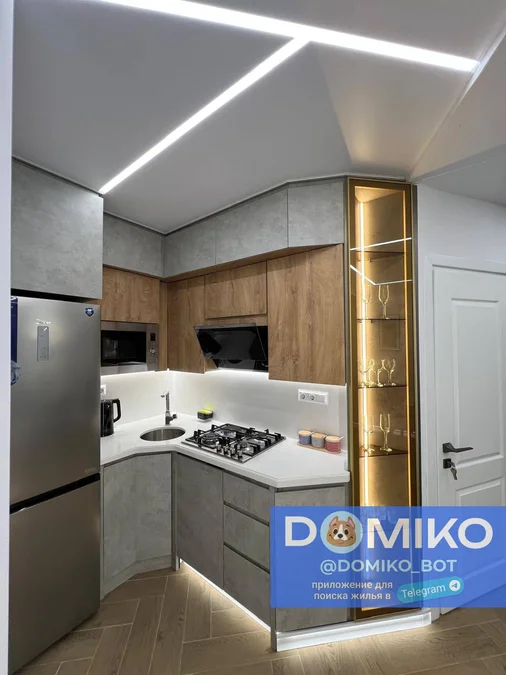 3-комнатная квартира с 2 спальнями, $600