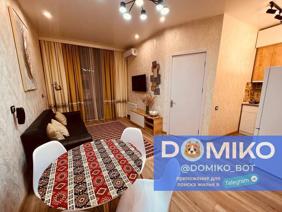 1+1 комнатная квартира, 50 м²