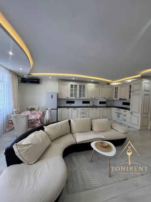 4-комнатная квартира с 3 спальнями, ул. Парнаваз Мепе 113, $1300